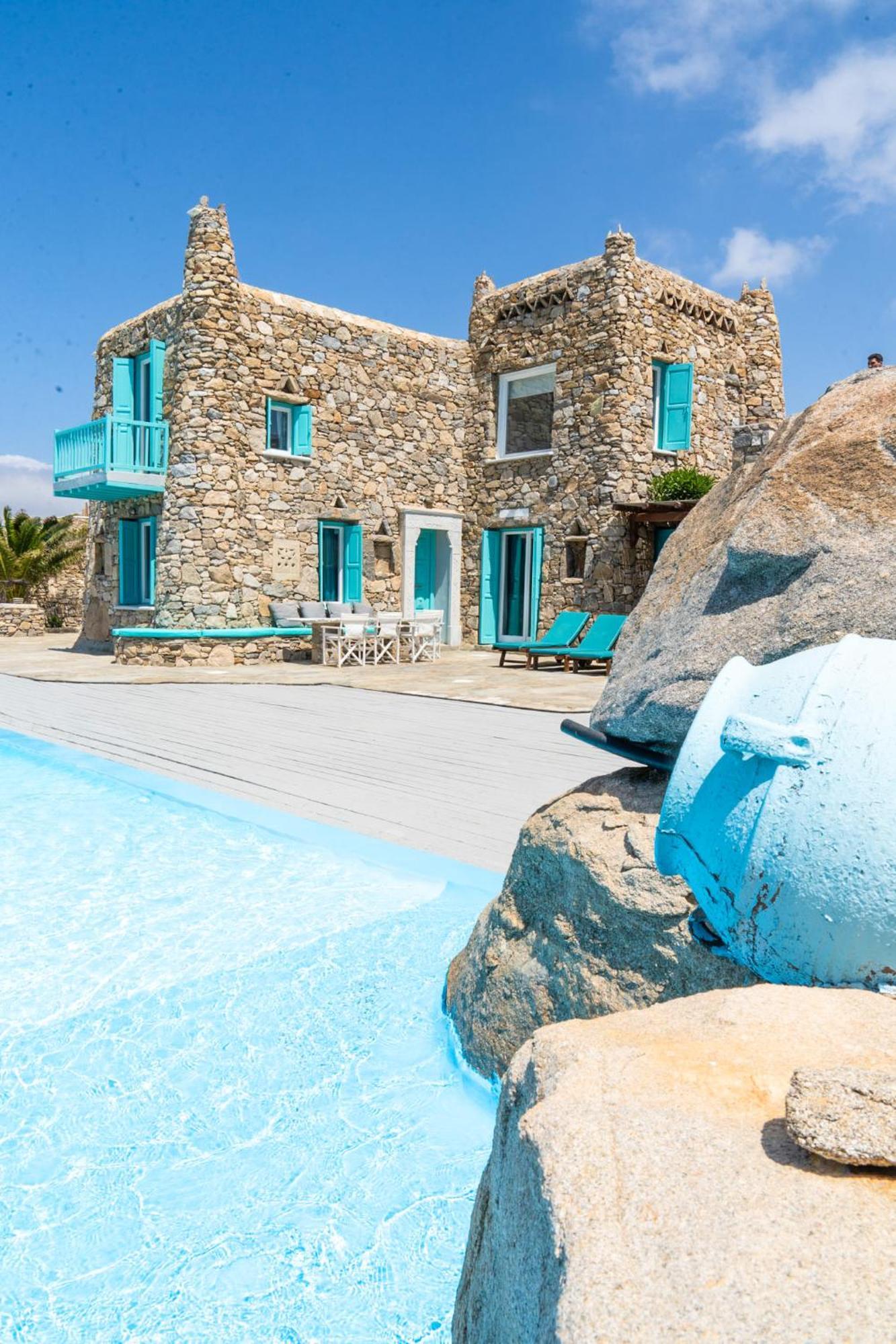 Villa Casa De Blue Mykonos Town Екстериор снимка