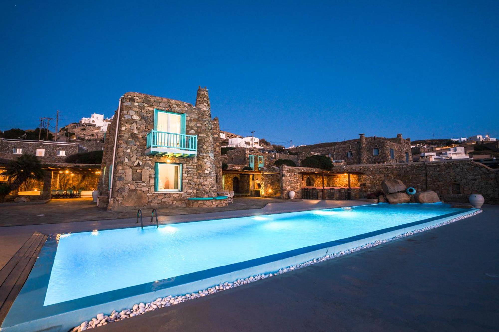 Villa Casa De Blue Mykonos Town Екстериор снимка