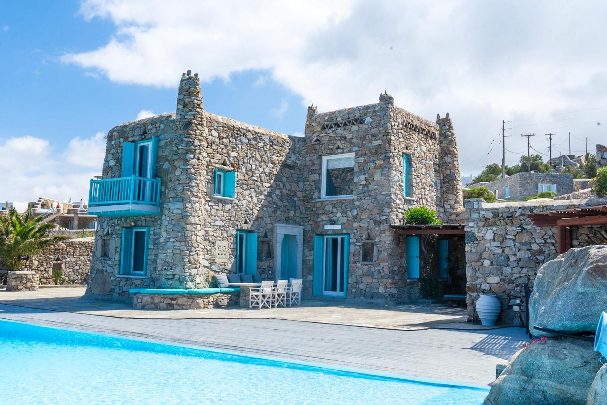 Villa Casa De Blue Mykonos Town Екстериор снимка