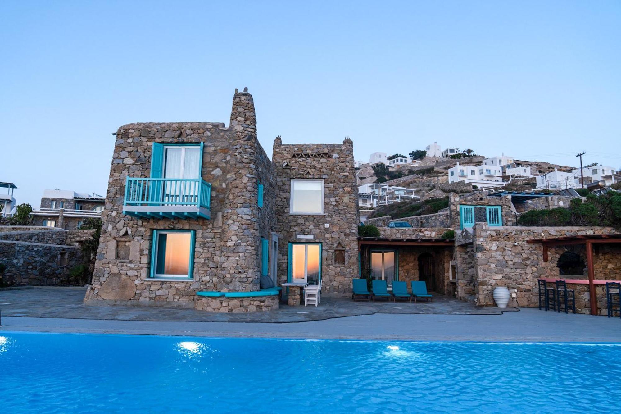 Villa Casa De Blue Mykonos Town Екстериор снимка