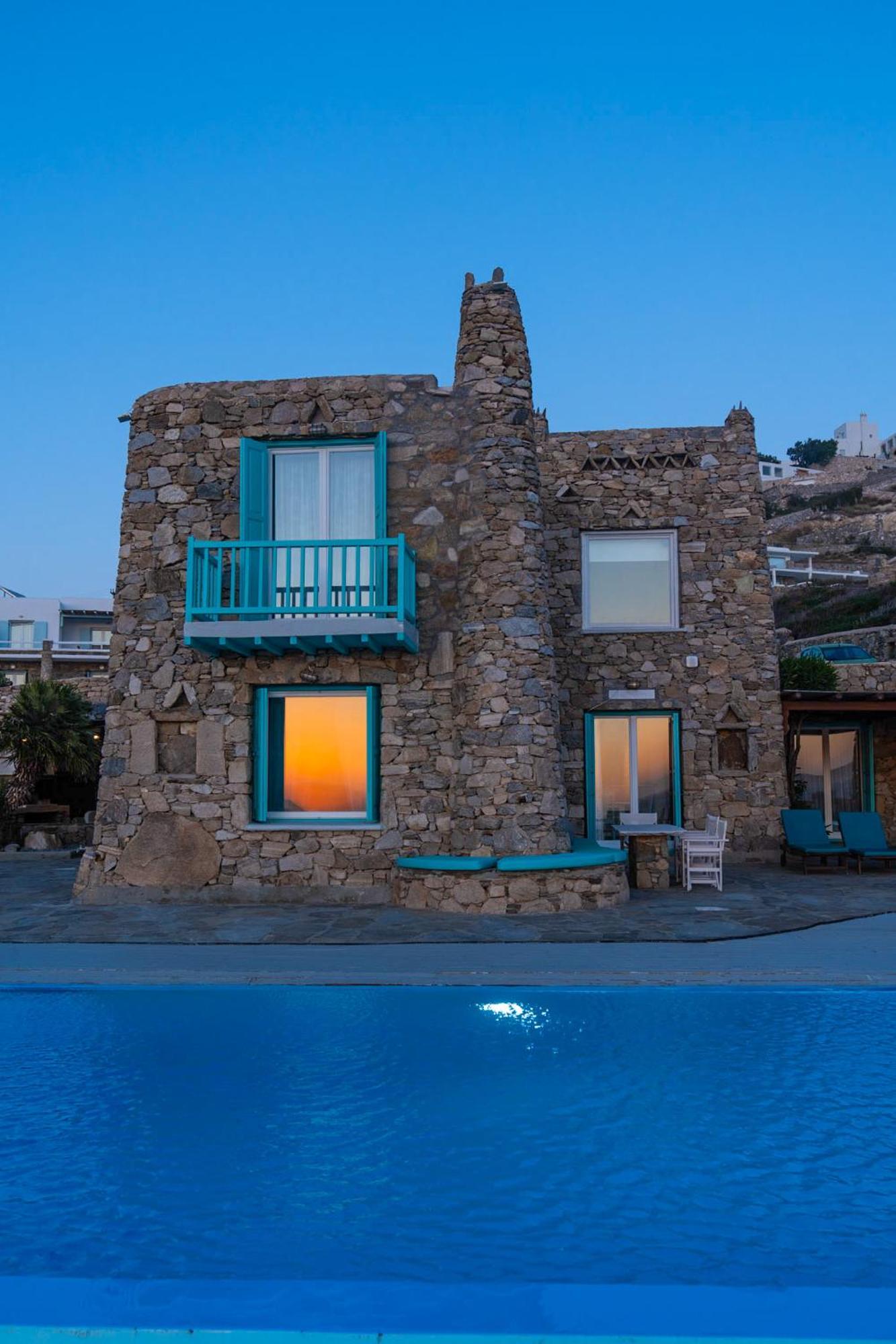 Villa Casa De Blue Mykonos Town Екстериор снимка